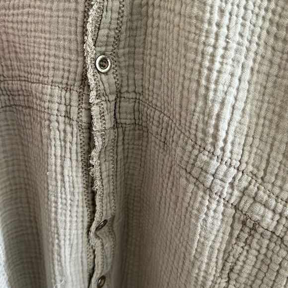 Free People Summer Daydream Button Down shirt - Picture 3 of 3